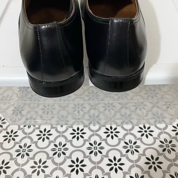 NWOT Florsheim Black Imperial Smooth Leather Dress Shoes, Men’s Size 14D