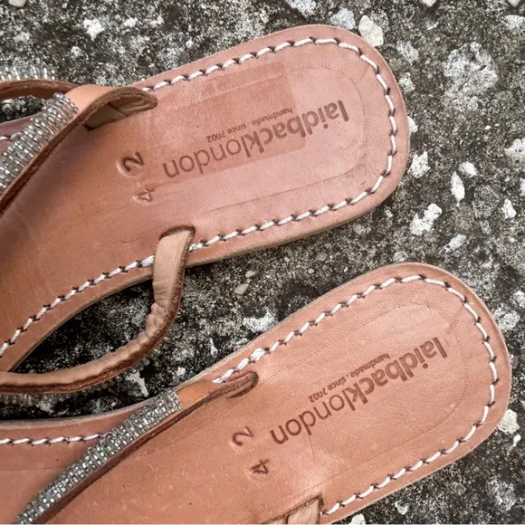 NWOT Laidback London Diani Sandals
