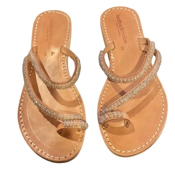 NWOT Laidback London Diani Sandals