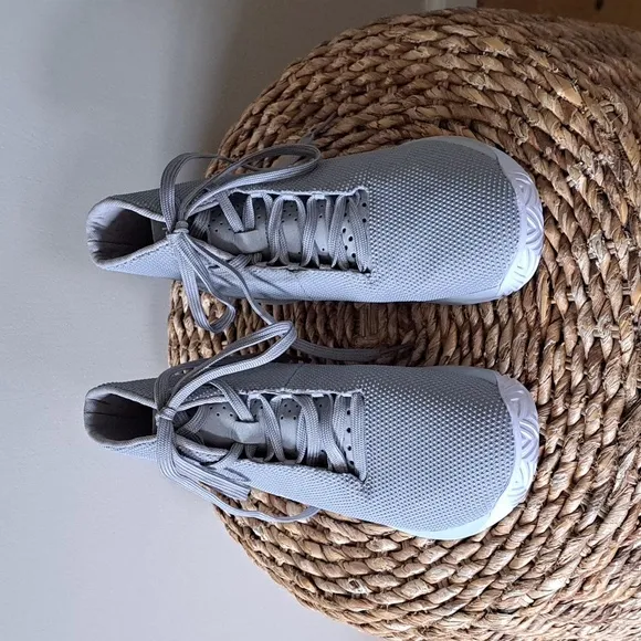 NWOT NOBULL Unisex Mid Court Grey Superfabric Training Athletic Sneakers M6/W7.5