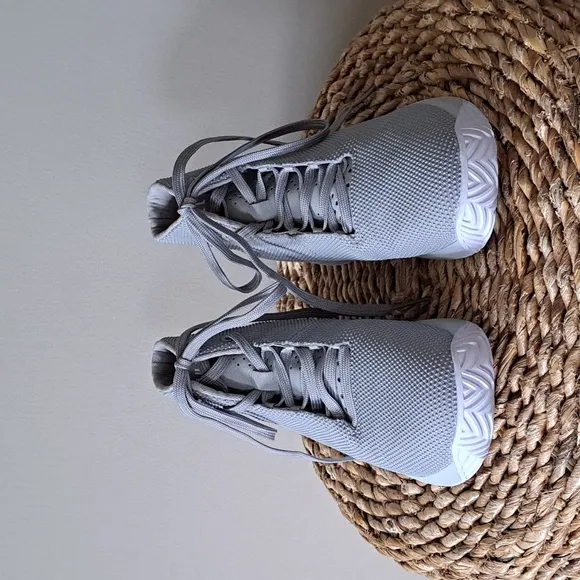 NWOT NOBULL Unisex Mid Court Grey Superfabric Training Athletic Sneakers M6/W7.5