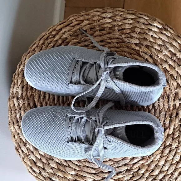 NWOT NOBULL Unisex Mid Court Grey Superfabric Training Athletic Sneakers M6/W7.5