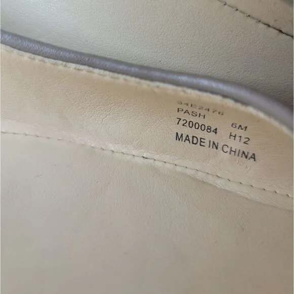 NWOT Calvin Klein Pash Colorblock Leather Flats