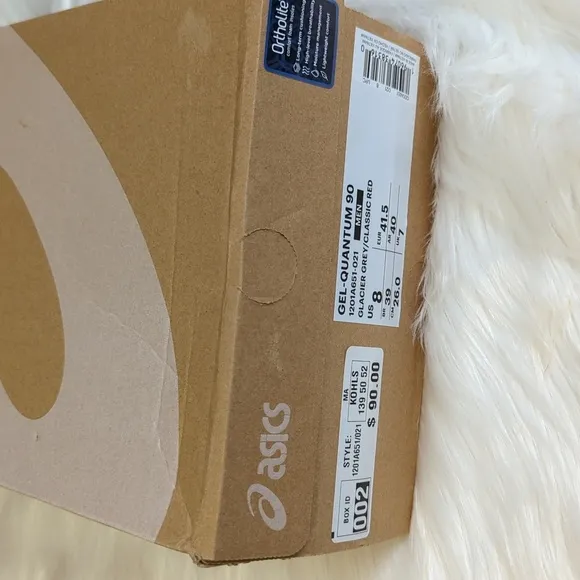 NWT ASICS GEL-Quantum 90 3 Men's Running Shoes Size 8