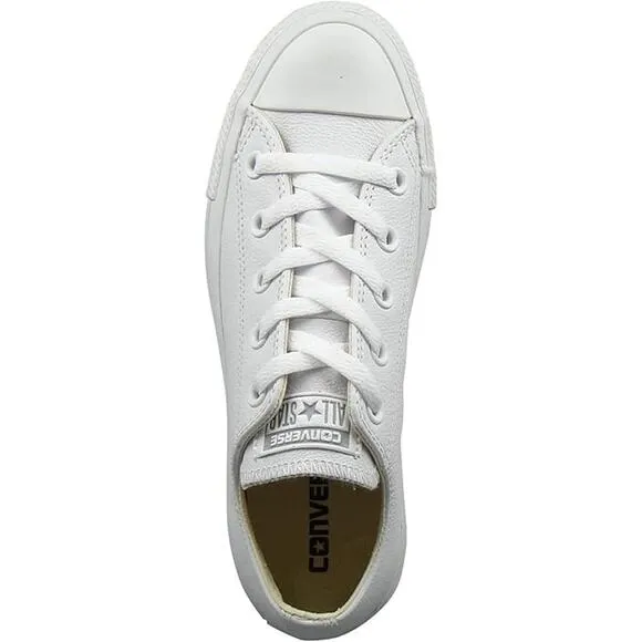 NWT Converse Chuck Taylor unisex All Star Mono Leather Low Top-size W13/M 11