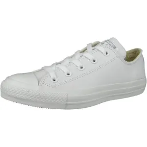 NWT Converse Chuck Taylor unisex All Star Mono Leather Low Top-size W13/M 11
