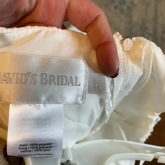 NWT David’s Bridal 2T dress!