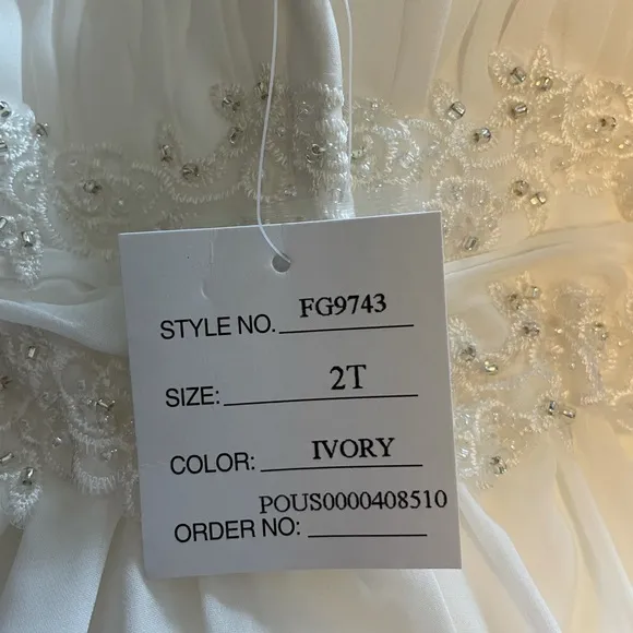 NWT David’s Bridal 2T dress!