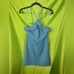 NWT French Connection Blue Mini Dress size 2