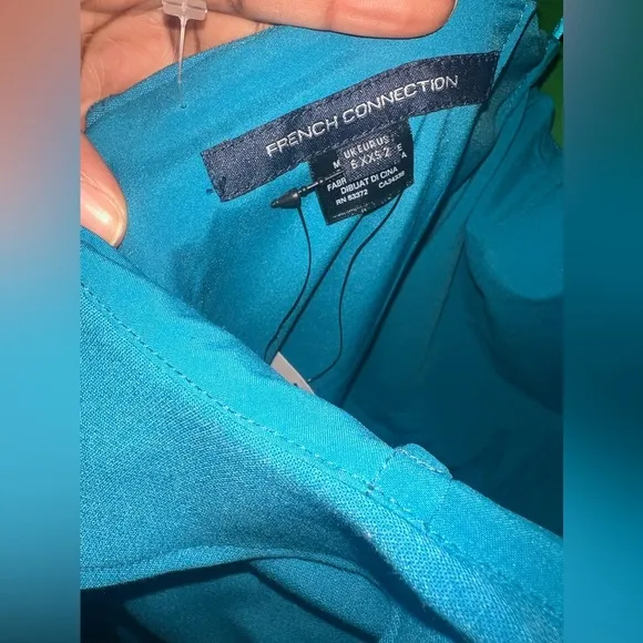 NWT French Connection Blue Mini Dress size 2