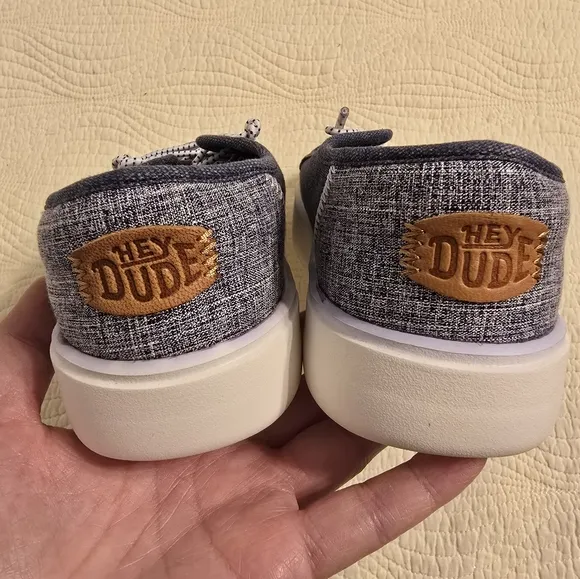 NWT Hey Dude Cody Youth Craft Sneakers