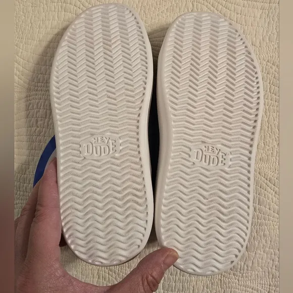 NWT Hey Dude Cody Youth Craft Sneakers