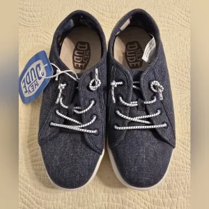 NWT Hey Dude Cody Youth Craft Sneakers