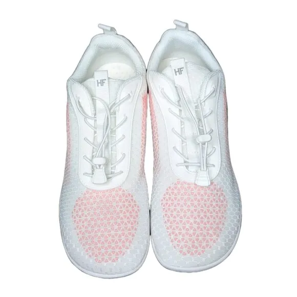 NWT Hike Footwear Series x Cloud Unisex Size EUR 44 White &amp; Pink Barefoot Shoes
