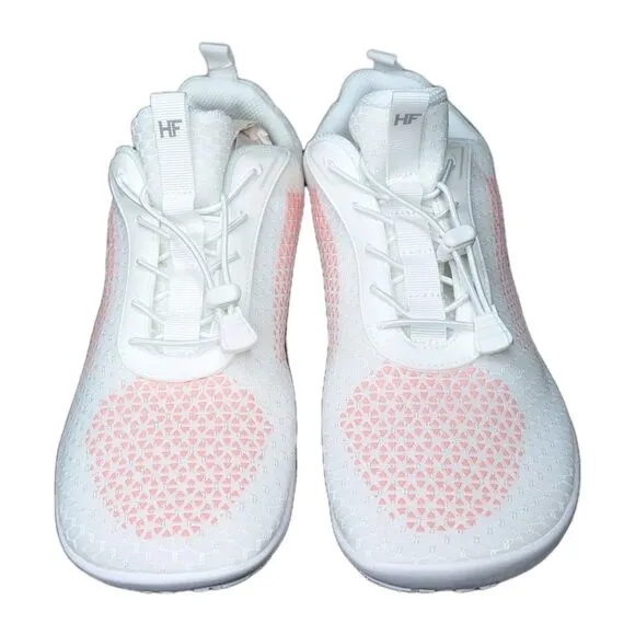 NWT Hike Footwear Series x Cloud Unisex Size EUR 44 White &amp; Pink Barefoot Shoes