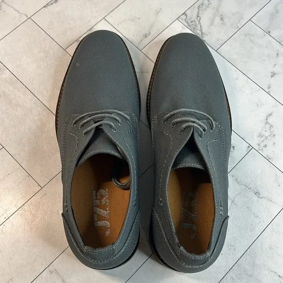NWT J75 by Jump Mens Hamilton Gray Loafer Dress Shoe Size 8M