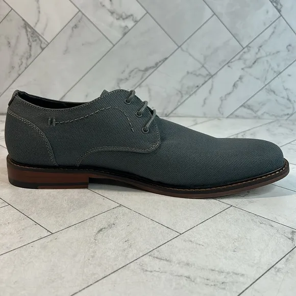 NWT J75 by Jump Mens Hamilton Gray Loafer Dress Shoe Size 8M