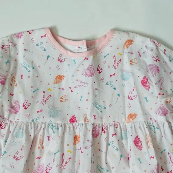 NWT James &amp; Lottie Size 3T Evie Dress in Pink Ballet Barre