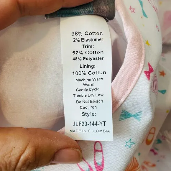 NWT James &amp; Lottie Size 7 Evie Dress in Pink Ballet Barre