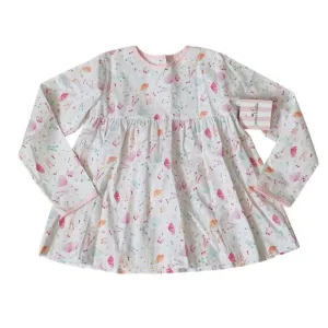 NWT James &amp; Lottie Size 7 Evie Dress in Pink Ballet Barre