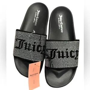 NWT Juicy Couture Wander Black Sandals