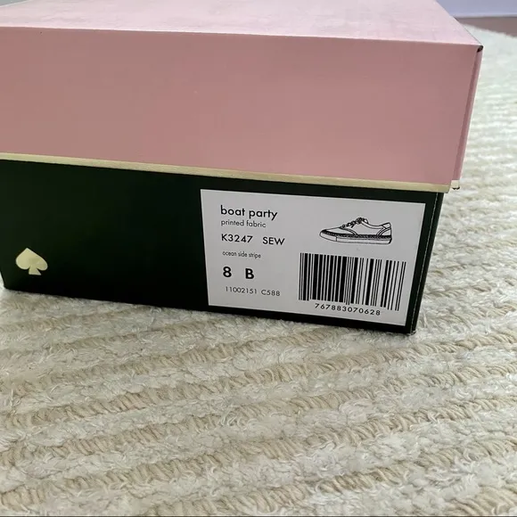 NWT Kate Spade Boat Party espadrille sneakers
