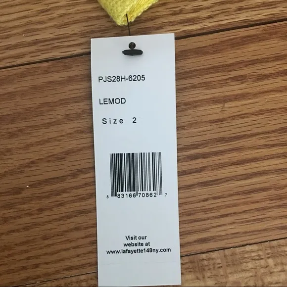 NWT Lafayette 148 New York Lemon Jacket