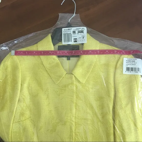 NWT Lafayette 148 New York Lemon Jacket