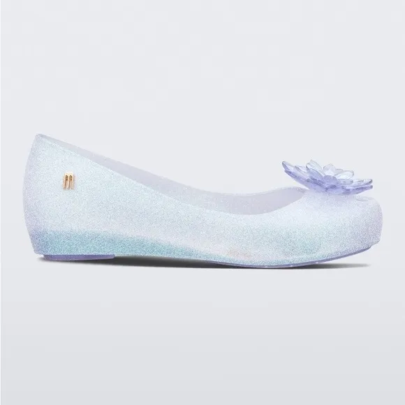 NWT MINI MELISSA  Disney | Frozen Ultragirl Kids Ballerina Flats Size 3 Girls
