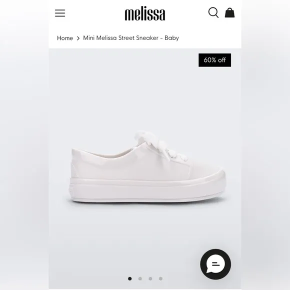 NWT MINI MELISSA Ministreet Sneakers Size 11T Unisex