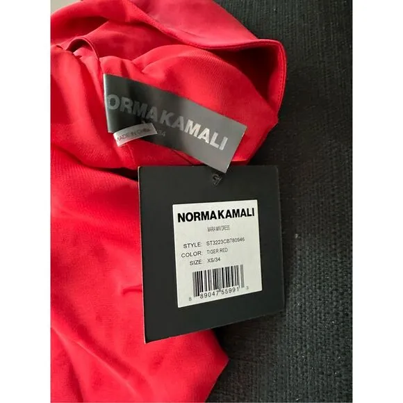 NWT NORMA KAMALI Maria Mini Dress Size XS $255