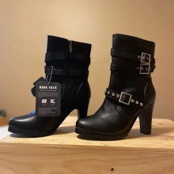 NWT Ride Tecs Black Boots