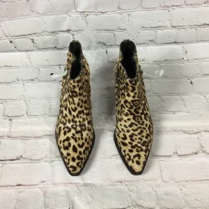 NWT Sam Edelman Walden Leopard Ankle Boots sz 5.5