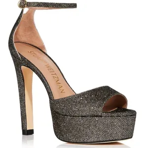 NWT | Stuart Weitzman Discoplatform Sandals New Pyrite | Sz 8