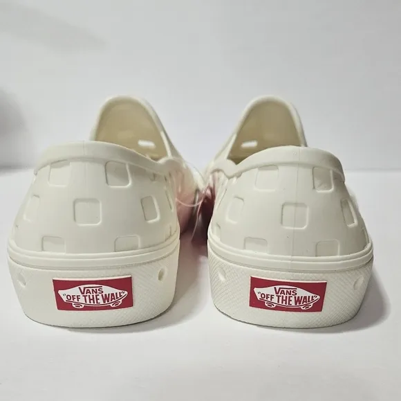 NWT Vans Slip-On Mule TRK Marshmallow White Sneakers Water Shoe Sandals