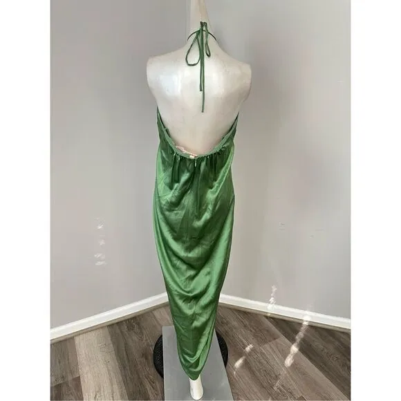 NWT Cinq A Sept Meredith Silk Rosette &amp; Ruffle Dress Size 12 $595