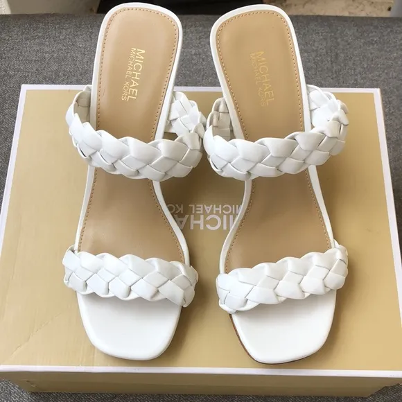 NWT/NIB! - MICHAEL KORS ‘Clara’ Braided Sandals