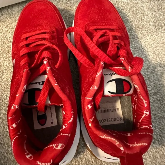 NWTs!  Champion Sneakers - Red - Kids Size 3