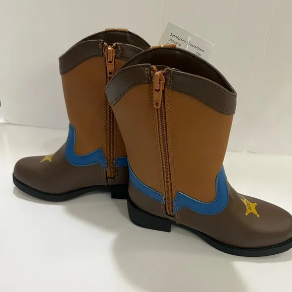 NWT🦖TOY STORY ⭐️WOODY 🤠KIDS BOOTS🐄 size 9