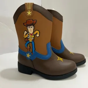 NWT🦖TOY STORY ⭐️WOODY 🤠KIDS BOOTS🐄 size 9
