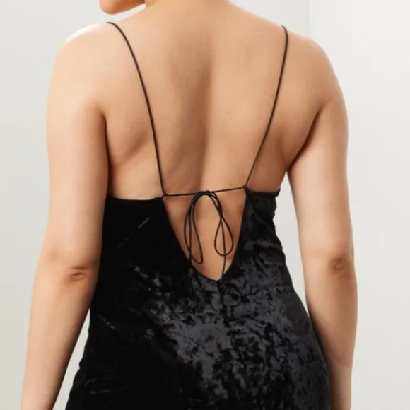 Obando Collective Velvet Maxi Dress Sz 14