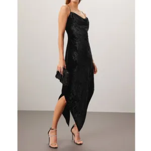 Obando Collective Velvet Maxi Dress Sz 14