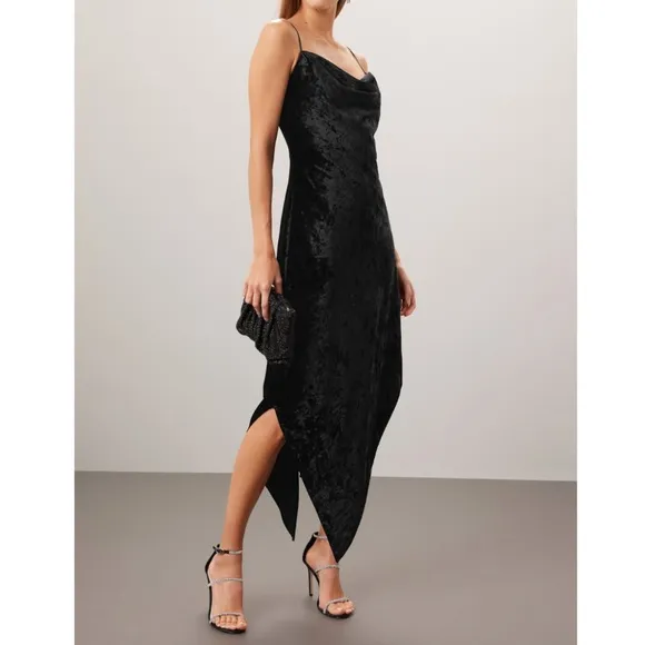 Obando Collective Velvet Maxi Dress Sz 14