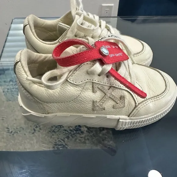 Off-White Cream Sneakers