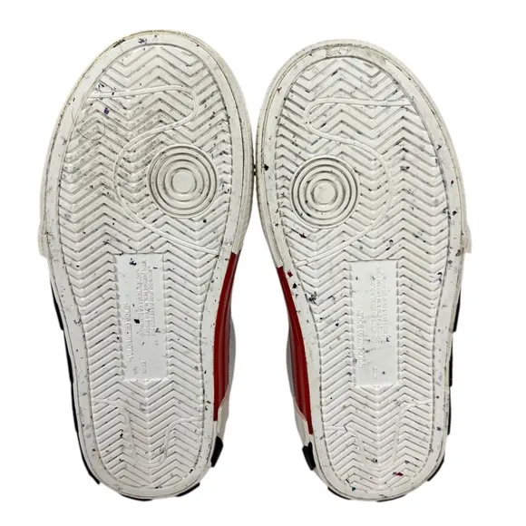 Off-White Unisex Kid's White Low Top Vulcanized Sneaker Shoe Sz EU 30 Boys Girls
