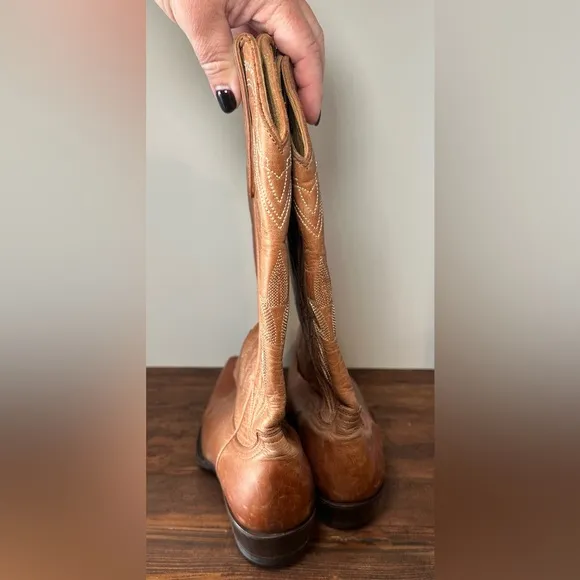 Old Boot Factory Men's Cowboy Boots Size 7.5 B Western Wear