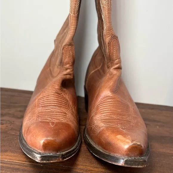 Old Boot Factory Men's Cowboy Boots Size 7.5 B Western Wear
