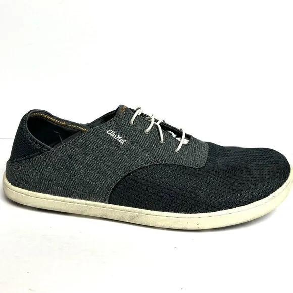 Olukai Men's Nohea Moku Slip On Dark Shadow Size 11.5 M