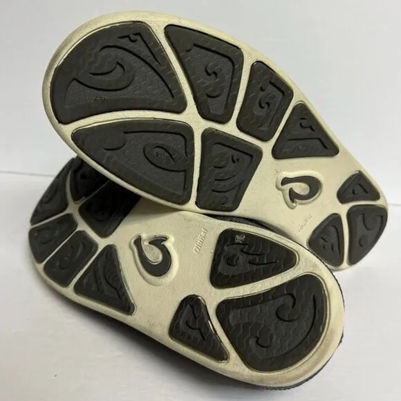 Olukai Men's Nohea Moku Slip On Dark Shadow Size 11.5 M