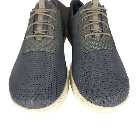 OluKai Men's Nohea Moku US 10 Gray Lace Up Flats Loafer Sneakers Shoes